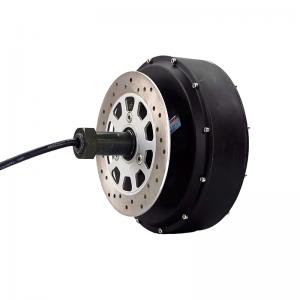 QS260 Single Shaft Electric Car Hub Motor(35H) 2000W V1 Type